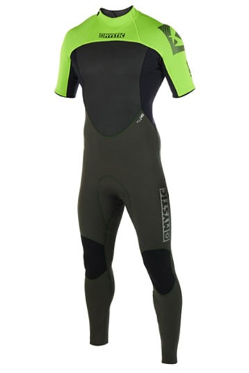Mystic Brand Shortarm 3/2mm backzip zomer wetsuit
