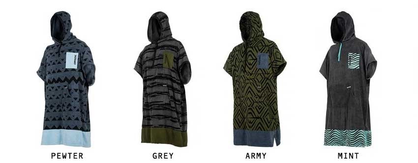 Mystic Poncho Allover badstof