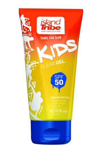 Island Tribe SPF 50 Clear Gel Kids 50ml Zonnebrand