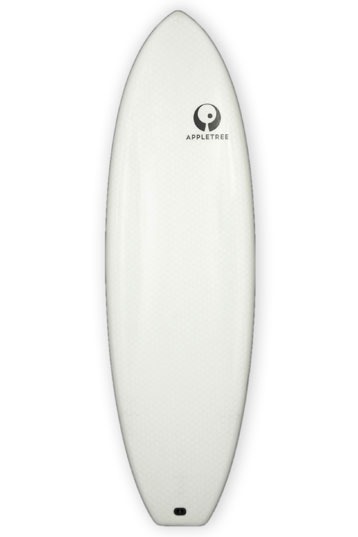 Appletree Klokhouse Noseless White Line Kitesurfboard