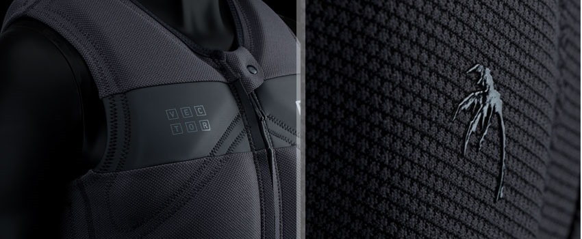 ION Vector Select Impact Vest Frontzip