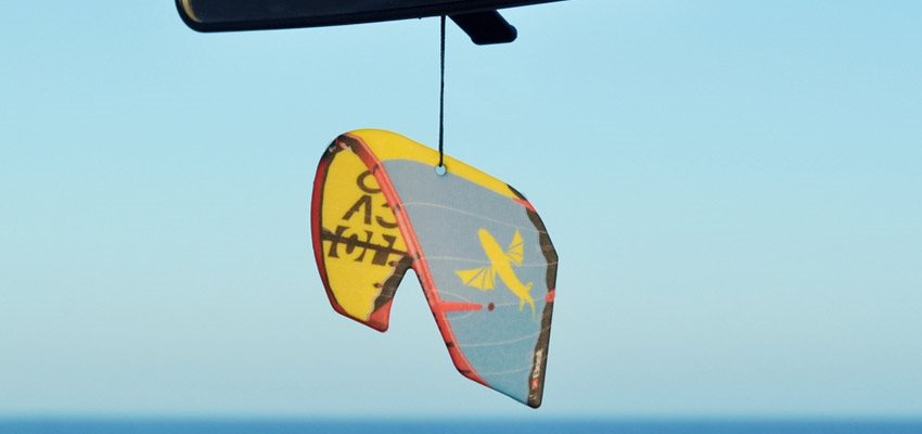 Fresh Kitesurfing kite auto luchtverfrisser