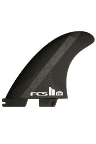FCSII FW PC Carbon 5-Finnen schwarz, groß