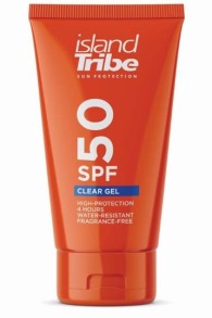 Island Tribe - SPF 50 Clear Gel 100ml Sonnencreme