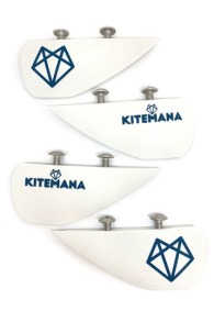 Kiteboard  G10 Twintip Finnen Set