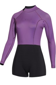 Lunar Longarm Shorty 2/2 Backzip Frauen 2023 Neoprenanzug