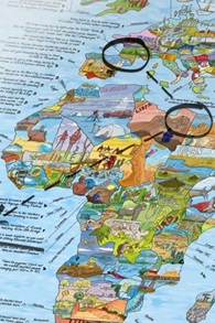 Awesome Maps-Bucketlist Karte