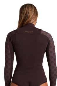 Roxy-Elite XT 1/5 Springsuit Longarm Shorty Frontzip Women Wetsuit