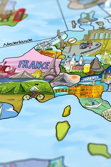 Awesome Maps-Bucketlist Karte