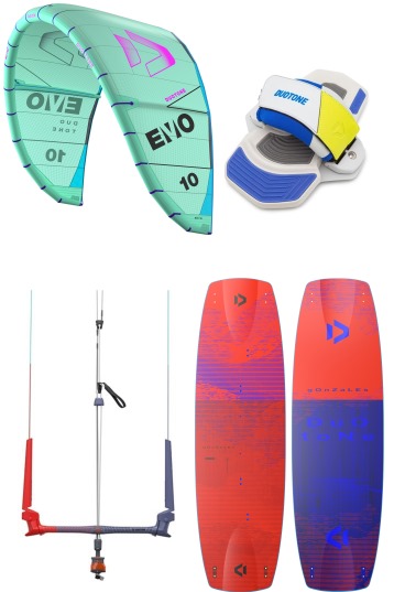Duotone Kiteboarding-Evo + Gonzales 2025 Kitesurf Set