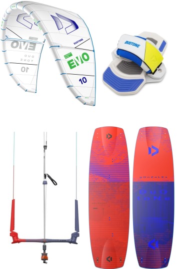 Duotone Kiteboarding-Evo + Gonzales 2025 Kitesurf Set