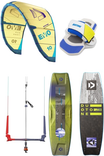 Duotone Kiteboarding-Evo + Select 2025 Kitesurf Set