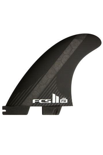 FCS Surf-FCSII FW PC Carbon 5-Finnen schwarz, groß