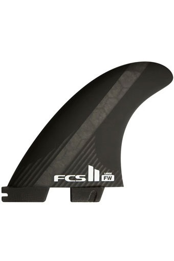 FCS Surf-FCSII FW PC Carbon Black Thruster Large