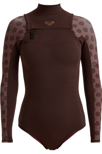 Roxy-Elite XT 1/5 Springsuit Longarm Shorty Frontzip Women Wetsuit