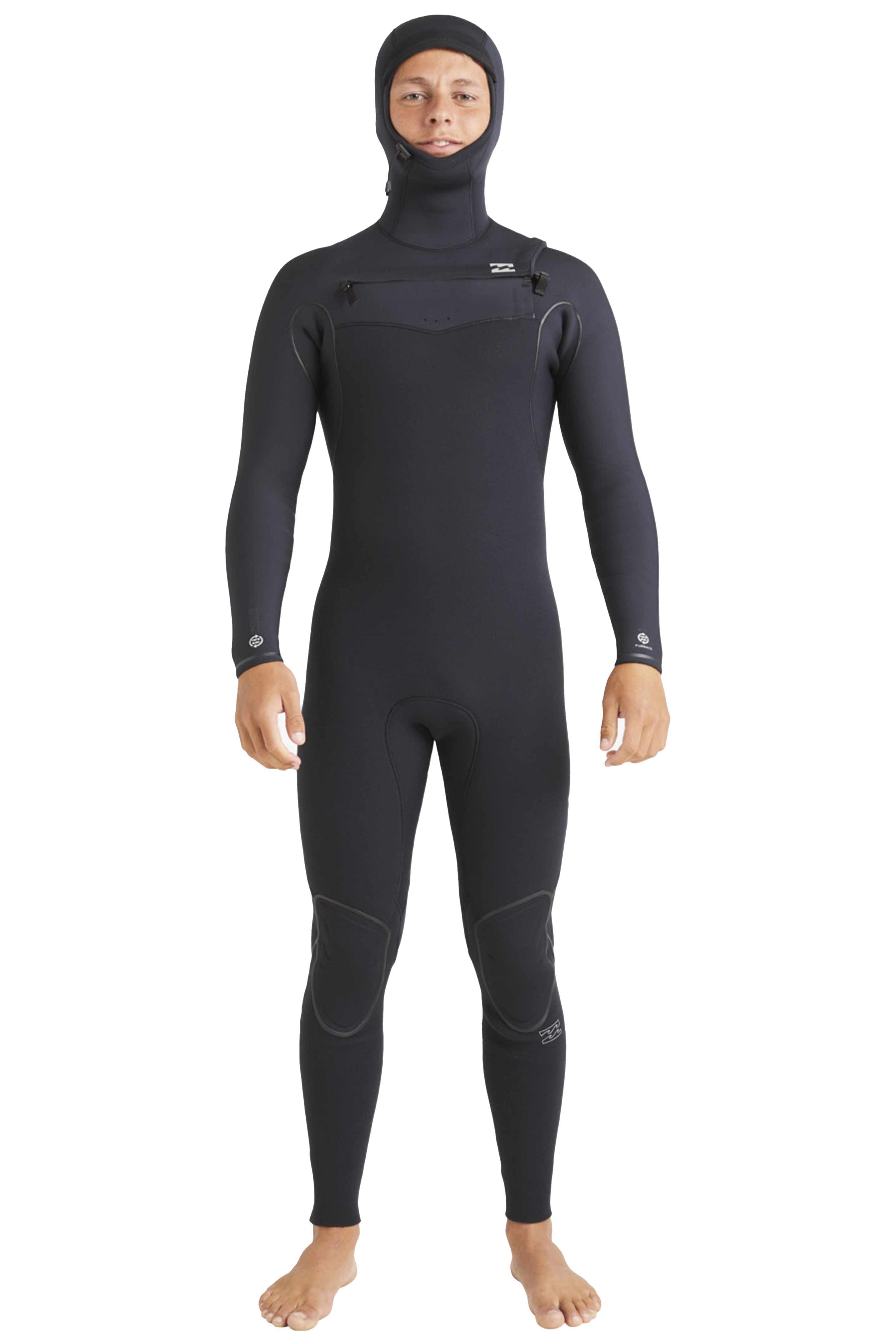 Billabong-Furnace Natural 6/5 Frontzip Hooded Neoprenanzug