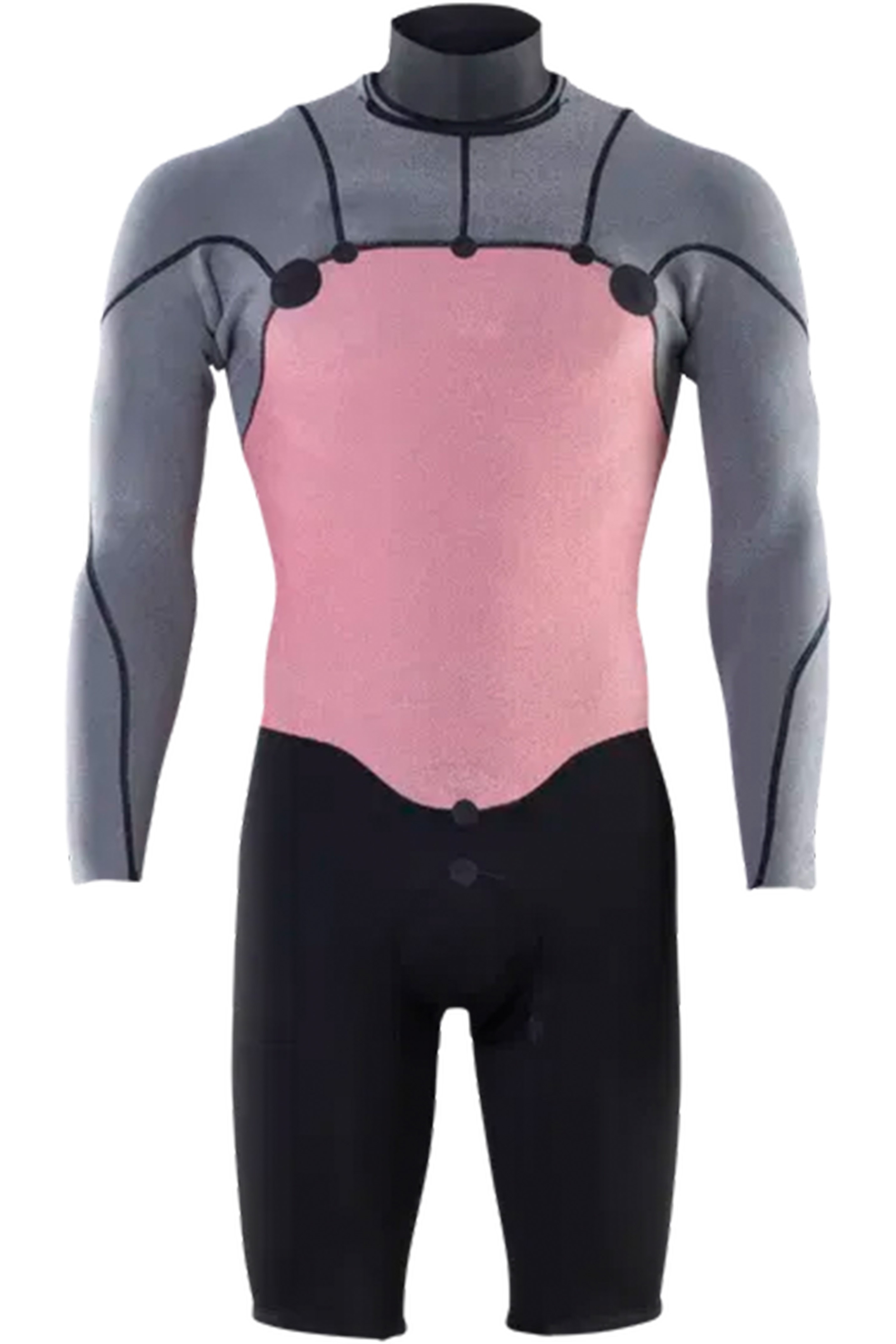 ION-Element 2/2 Shorty LS Frontzip 2025 Neoprenanzug